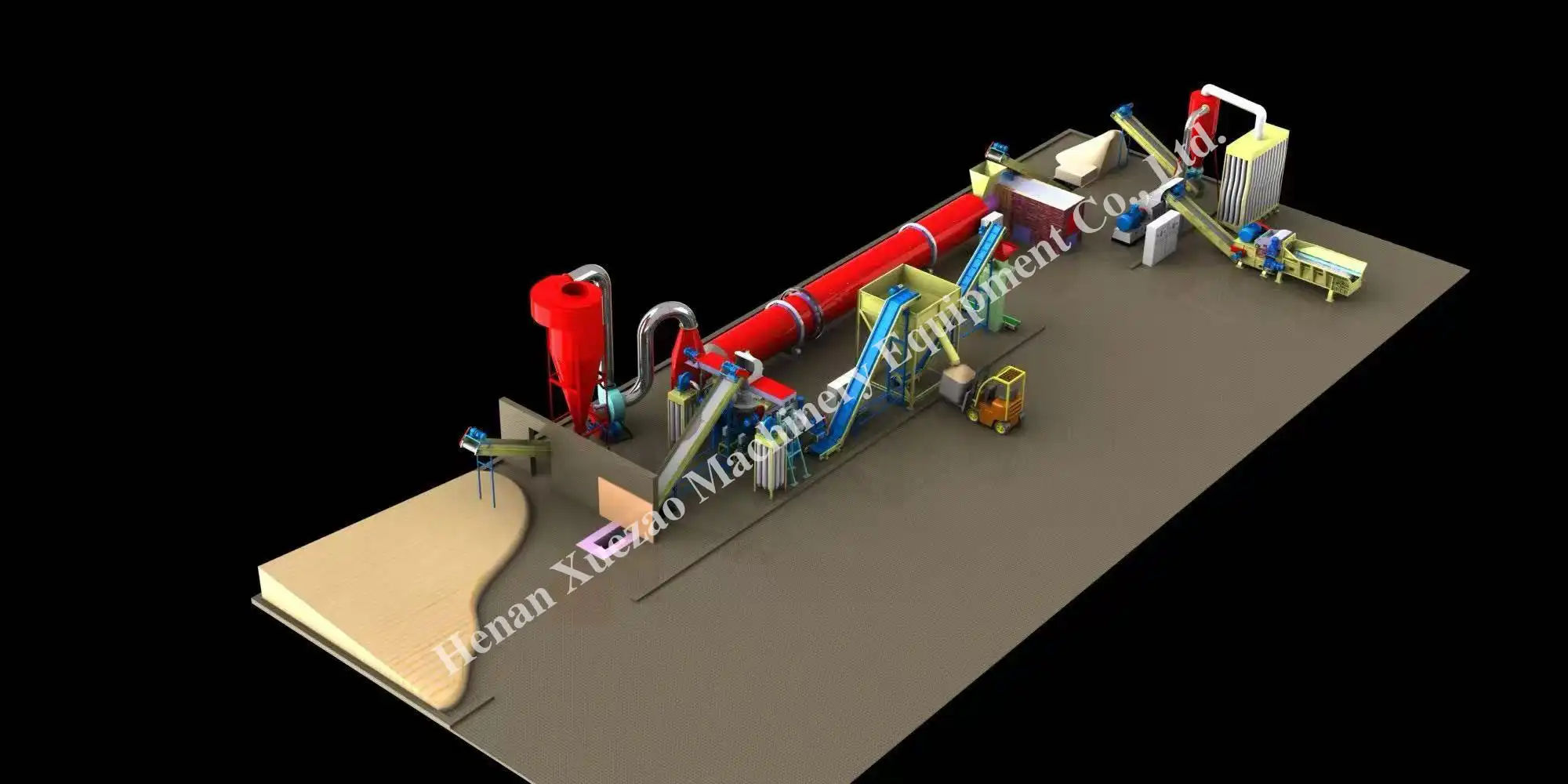 Ring mill wood pellet mill